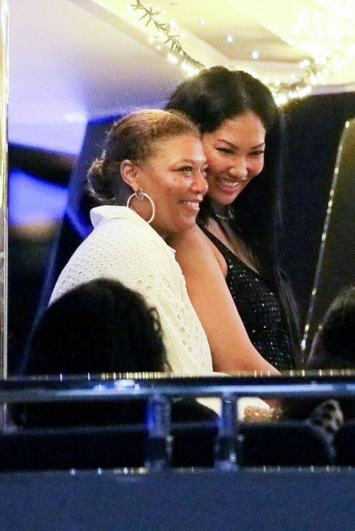 Kimora Lee Simmons and Queen Latifah at NYE Party on Yacht in St. Barts, December 2023 4