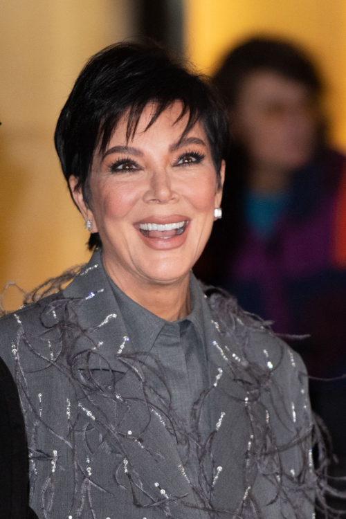 Kris Jenner at Valentino Haute Couture Show, January 2024 1