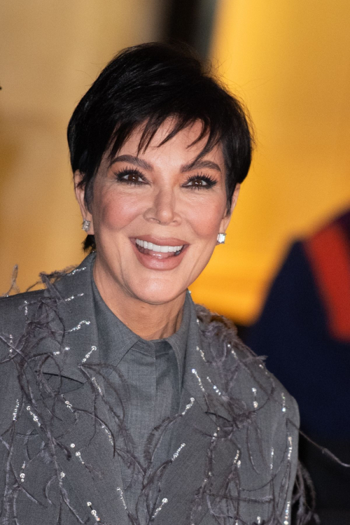 Kris Jenner at Valentino Haute Couture Show, January 2024 6