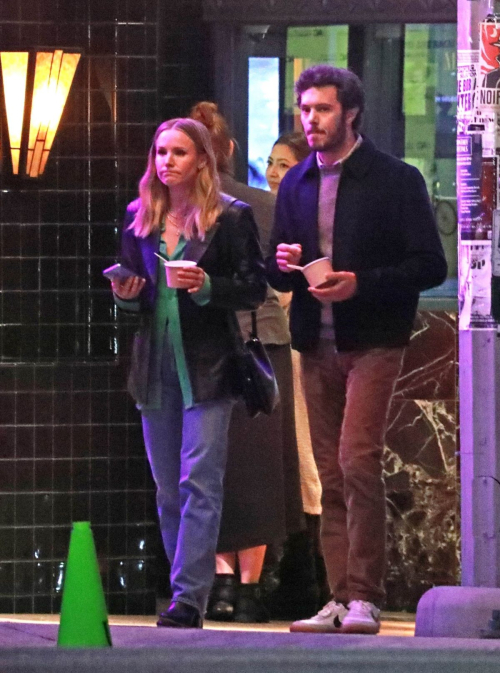 Kristen Bell and Adam Brody on Set of Netflix Series in LA, January 2024 3