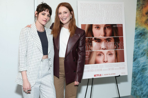 Kristen Stewart and Julianne Moore at Netflix Event, January 2024 1