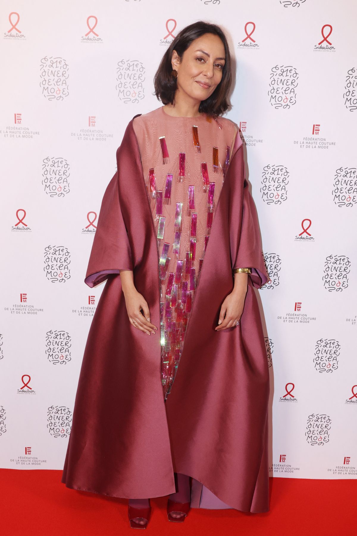 Leila Kaddour-Boudadi at Diner de la Mode, January 2024