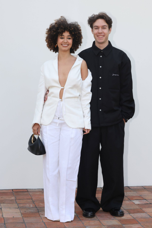 Lena Mahfouf at Jacquemus Show in Saint-Paul-De-Vence, January 2024 3