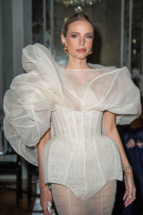 Leonie Hanne at Ashi Studio Haute Couture Show, January 2024 3