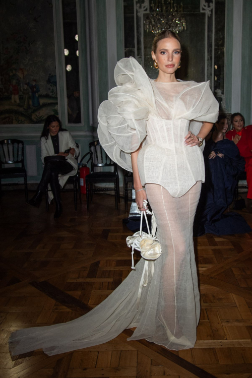 Leonie Hanne at Ashi Studio Haute Couture Show, January 2024 4