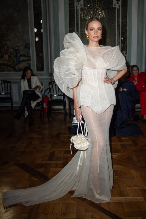 Leonie Hanne at Ashi Studio Haute Couture Show, January 2024 5