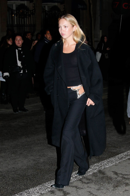 Lila Grace Moss Leaves Dior Event at Paris Fashion Week, January 2024 2