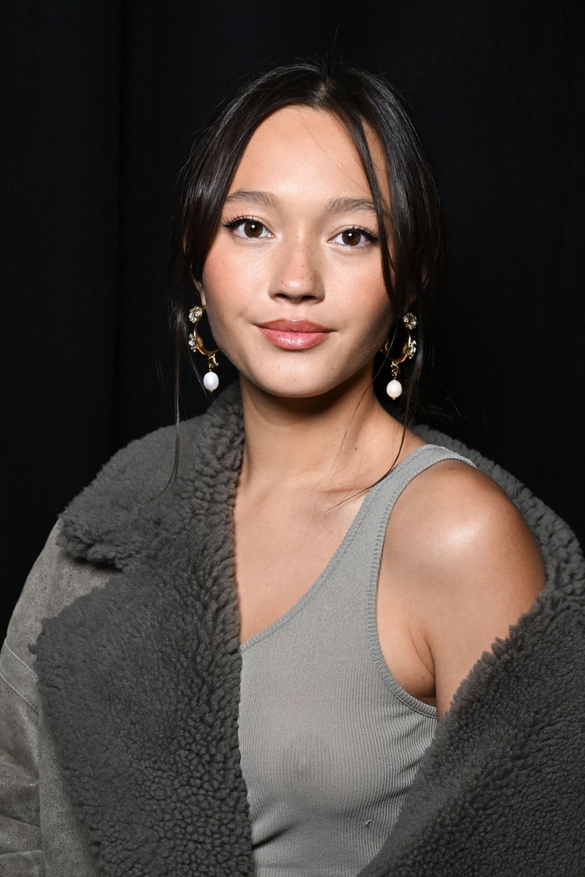 Lily Chee at Ami/Alexandre Mattiussi Menswear Show, January 2024