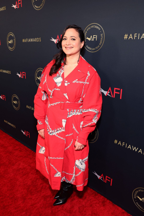 Lily Gladstone at AFI Awards Luncheon in Los Angeles, January 2024