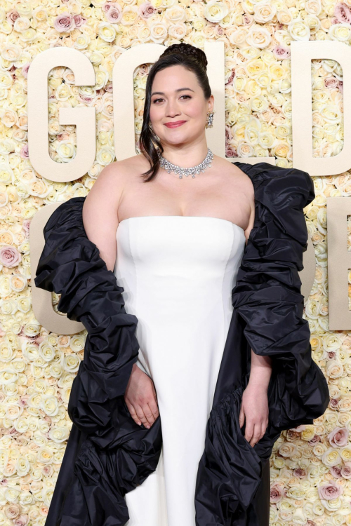 Lily Gladstone at Golden Globe Awards, January 2024