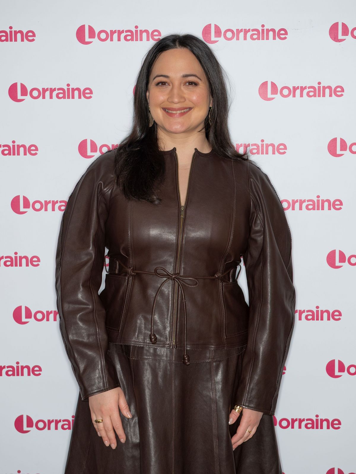 Lily Gladstone at Lorraine TV Show in London, January 2024