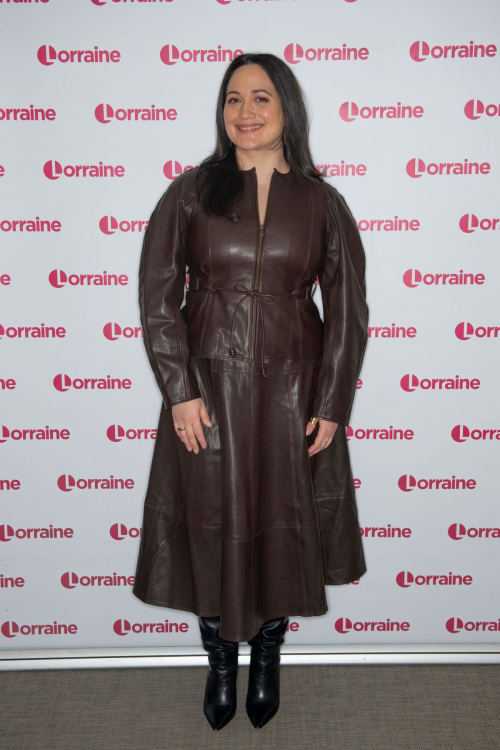 Lily Gladstone at Lorraine TV Show in London, January 2024 2