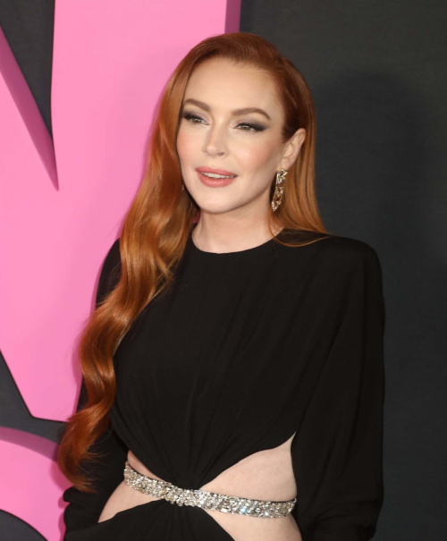 Lindsay Lohan at Mean Girls Premiere in New York, January 2024 1