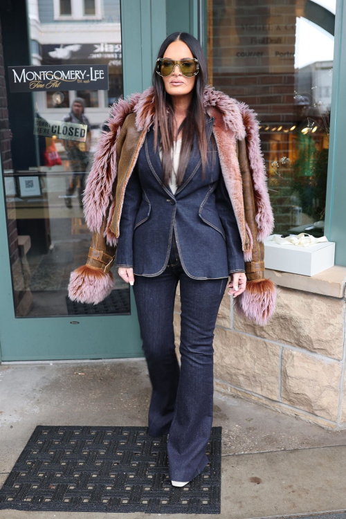 Lisa Barlow Out and About in Park City, January 2024 2