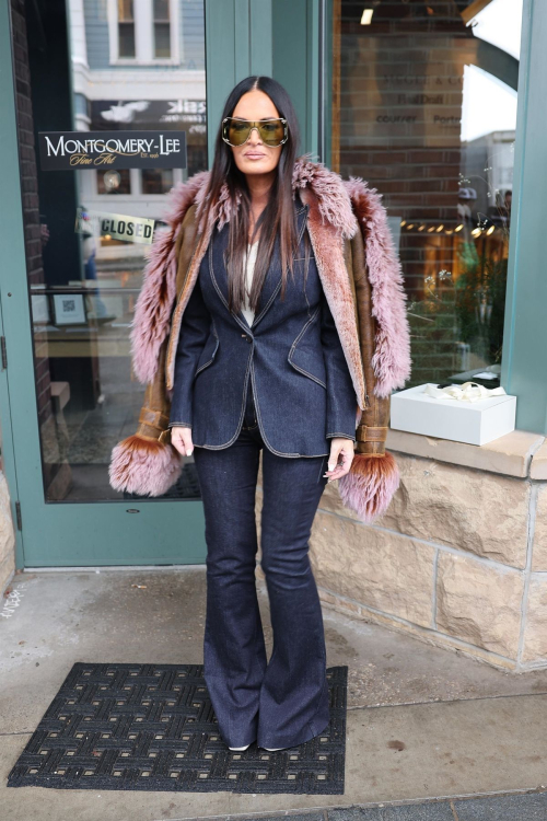 Lisa Barlow Out and About in Park City, January 2024 3