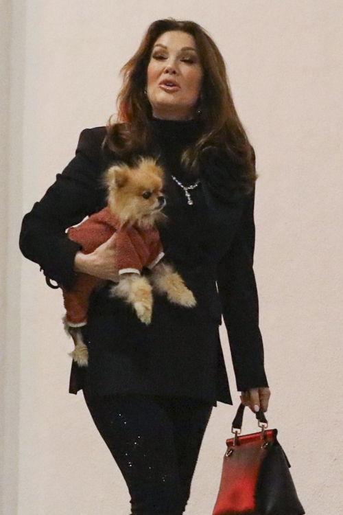 Lisa Vanderpump and Ken Todd Leave E Baldi in Beverly Hills, January 2024 1