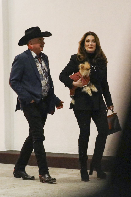 Lisa Vanderpump and Ken Todd Leave E Baldi in Beverly Hills, January 2024 5