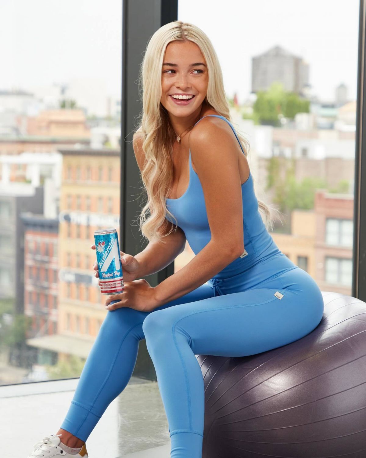 Livvy Dunne for Accelerator Energy Drinks, January 2024