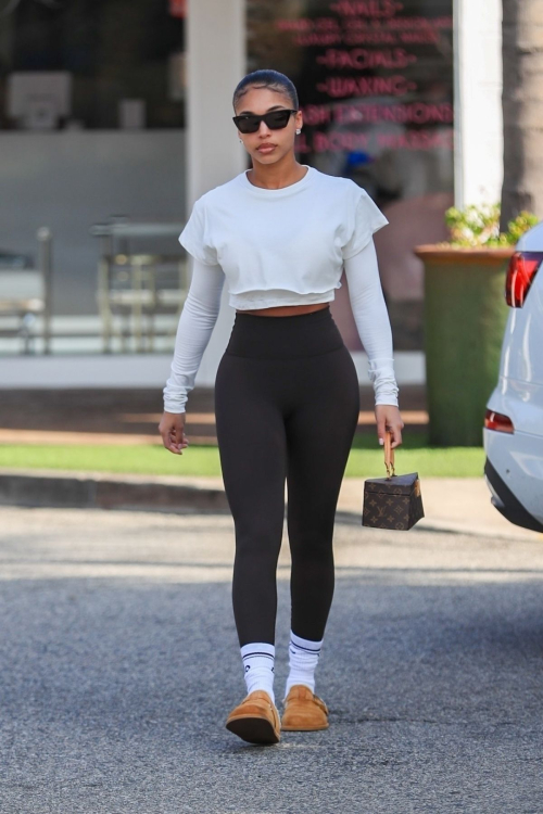 Lori Harvey Leaves Forma Pilates in Los Angeles, January 2024 5