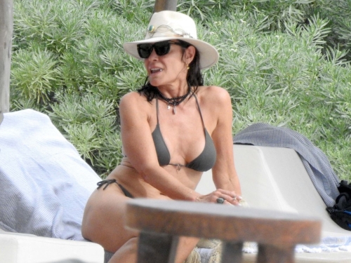 Luann de Lesseps in Bikini at a Beach in Tulum, January 2024 5