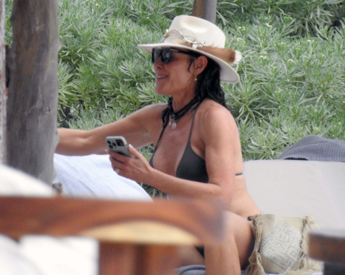 Luann de Lesseps in Bikini at a Beach in Tulum, January 2024 6