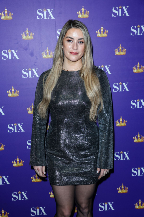 Lucie Jones Celebrates Six The Musical Gala Night in London, January 2024