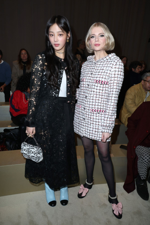 Lucy Boynton at Chanel Haute Couture Show, January 2024 1