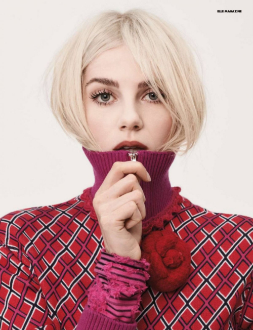 Lucy Boynton in Elle Magazine, January 2024 5