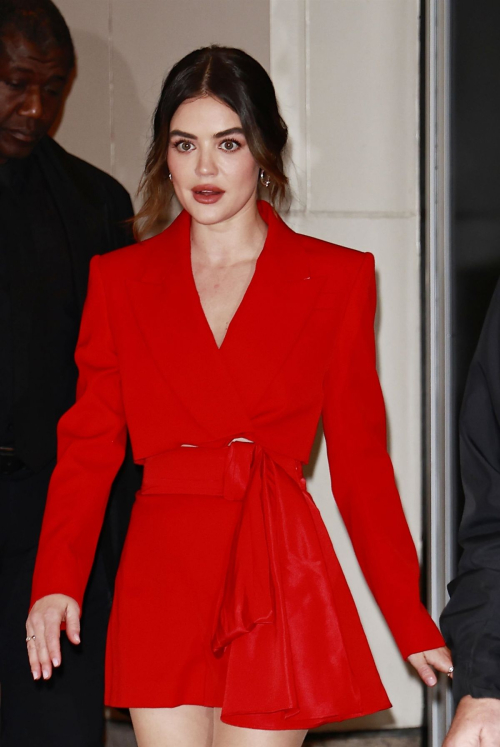 Lucy Hale leaves CBS Morning Show in New York, January 2024 5