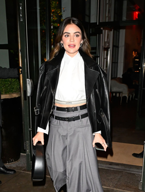 Lucy Hale night out in New York, January 2024 5