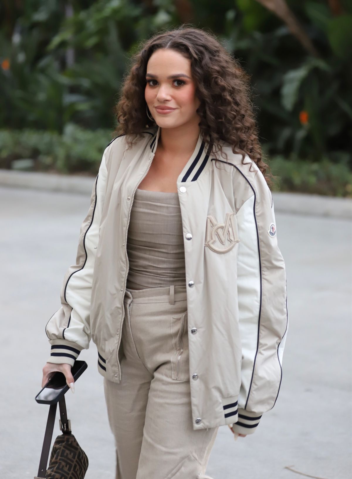 Madison Pettis at Los Angeles Lakers Game, January 2024