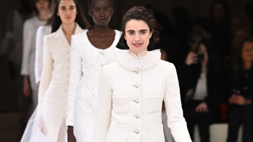 Margaret Qualley at Chanel Haute Couture Runway Show in Paris, January 2024 1