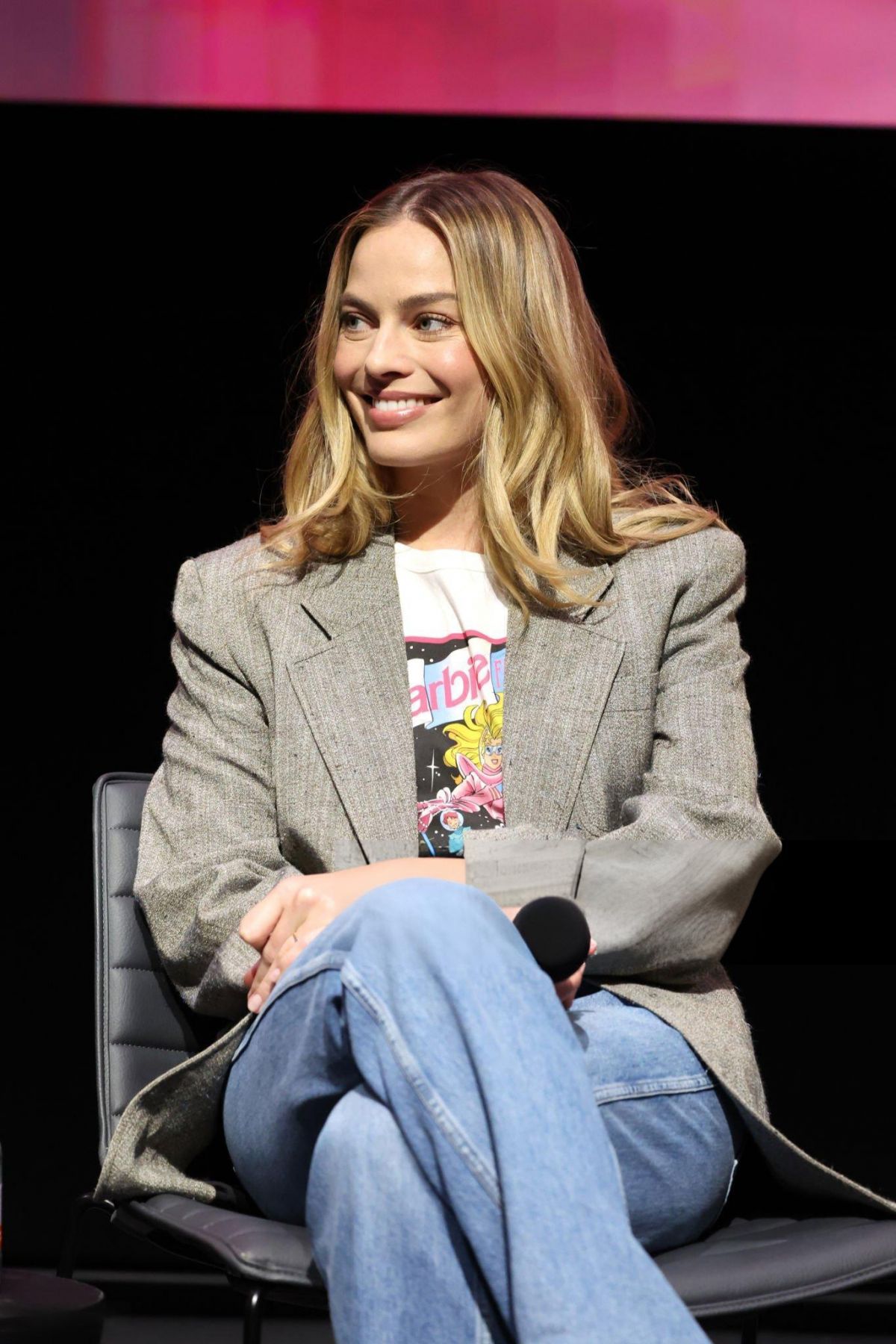 Margot Robbie at Barbie Special Screening at Academy Museum, January 2024