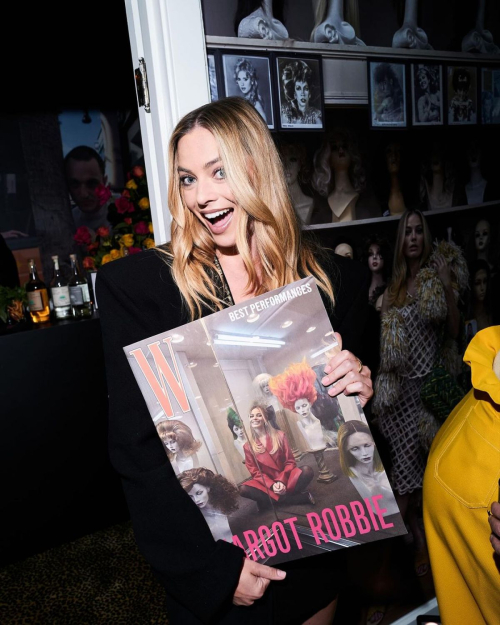 Margot Robbie at W Magazine Best Performances Party, January 2024 1