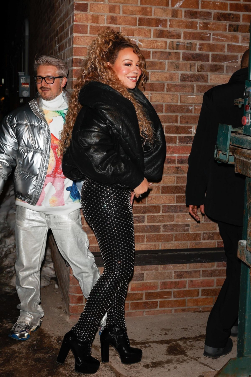 Mariah Carey at Nas Concert at Belly Up in Aspen, December 2023 6