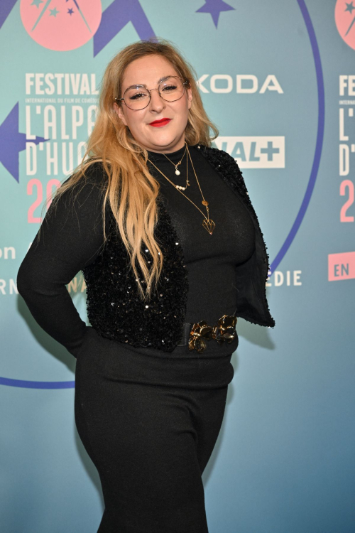 Marilou Berry at 27th Alpe d'Huez Film Festival Opening Ceremony, January 2024