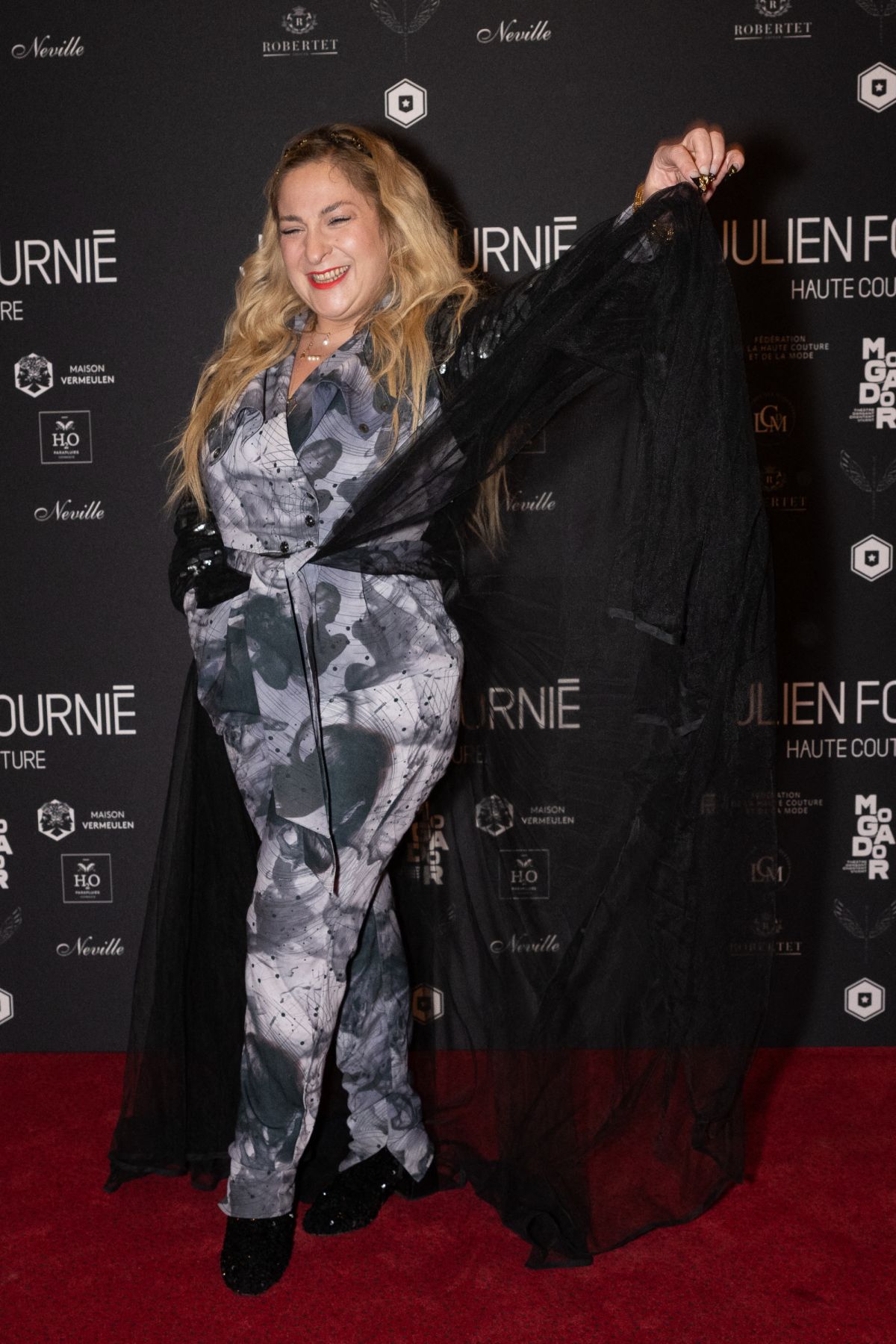 Marilou Berry at Julien Fournie Haute Couture Show in Paris, January 2024