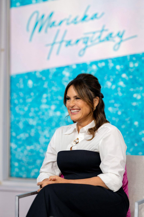 Mariska Hargitay at Today Show, New York, January 2024