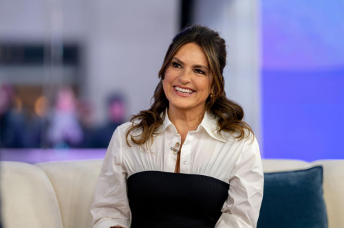 Mariska Hargitay at Today Show, New York, January 2024 9