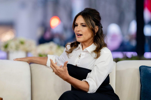 Mariska Hargitay at Today Show, New York, January 2024 4