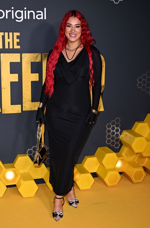 Megan Bolton at The Beekeeper Premiere in London, January 2024 2