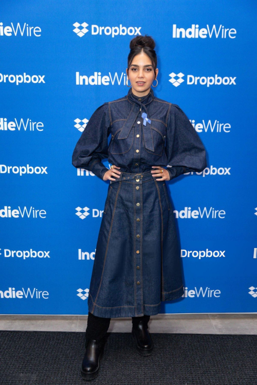 Melissa Barrera at IndieWire Sundance Studio in Park City, January 2024 2