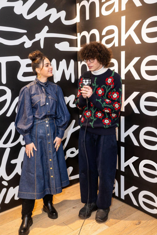 Melissa Barrera at IndieWire Sundance Studio in Park City, January 2024 3