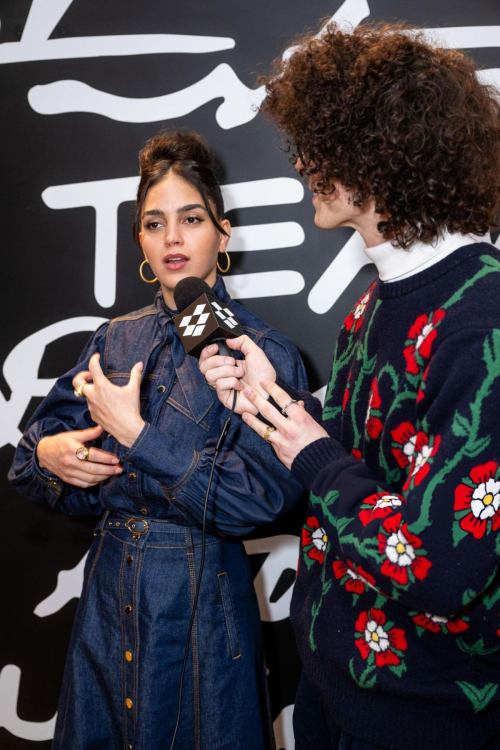 Melissa Barrera at IndieWire Sundance Studio in Park City, January 2024 6