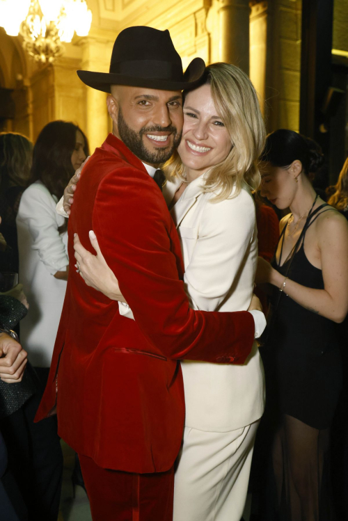 Michelle Hunziker and Alessandro Carollo Celebrate Jonathan