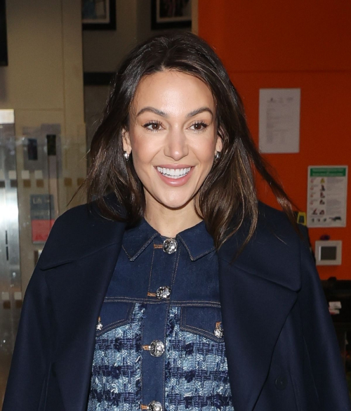 Michelle Keegan Leaves Zoe Ball Breakfast Show in London, January 2024 6