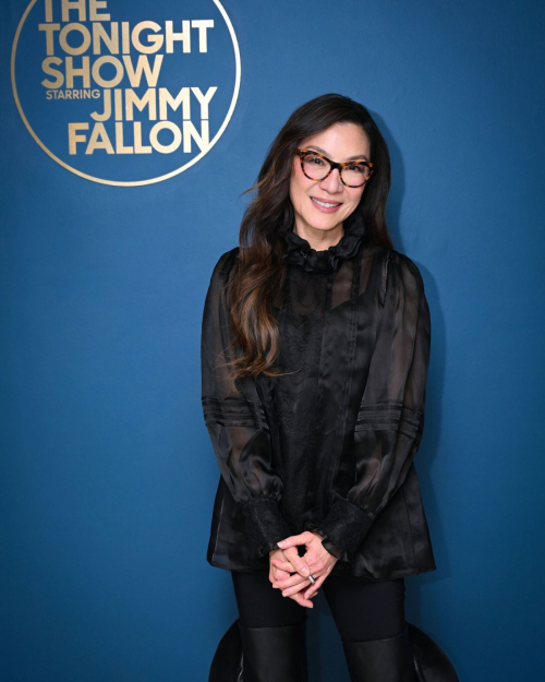 Michelle Yeoh at Tonight Show Starring Jimmy Fallon, January 2024 1