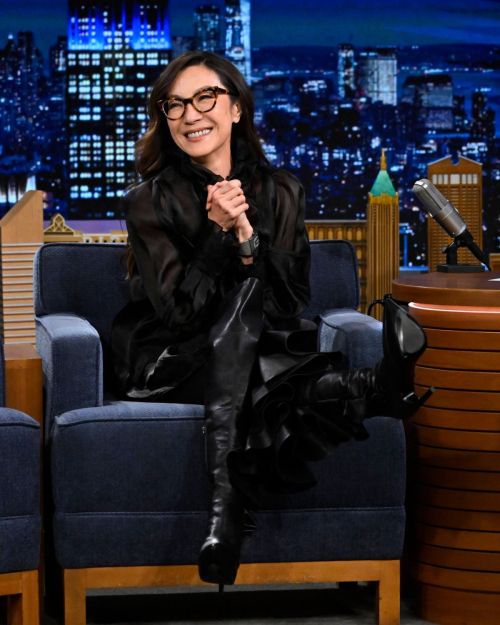 Michelle Yeoh at Tonight Show Starring Jimmy Fallon, January 2024 2