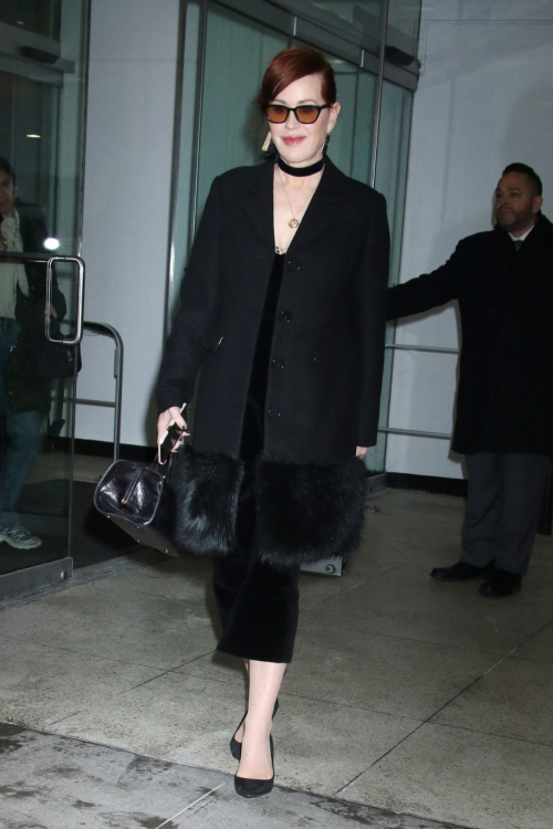 Molly Ringwald at Drew Barrymore Show in New York, January 2024 1