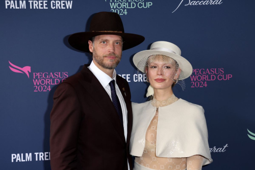 Mosha Lundstrom at Pegasus World Cup in Hallandale, January 2024 3